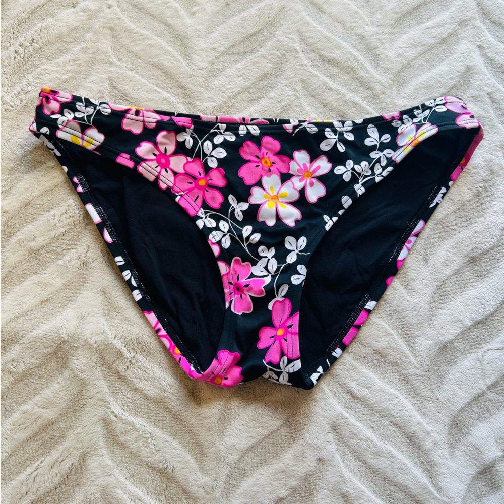 Victoria Secret Floral Bikini Bottom medium